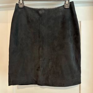100% Genuine Suede mini skirt